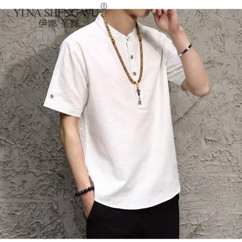 New Style Kimono Japanese Men Short Sleeve Shirts Loose T-shirt Japan Harajuku Asian Male Summer Yukata Haori Cardigan Costumes