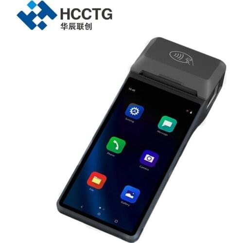 New Powerful Handheld Andriod10 Smart PDA Terminal with Printer Barcode Scanner POS (Z300)