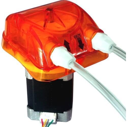 1ml/min, 4 Rollers, 24V Honlite Stepping Peristaltic Pump with Exchangeable Pump Head and PharMed BPT Peristaltic Tube