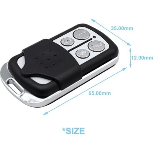 Garage Door Remote Control Rolling Code replacement Gate Door Opener for Part of Chip HCS300 HCS301 433 mhz 868MHz Gate Remote