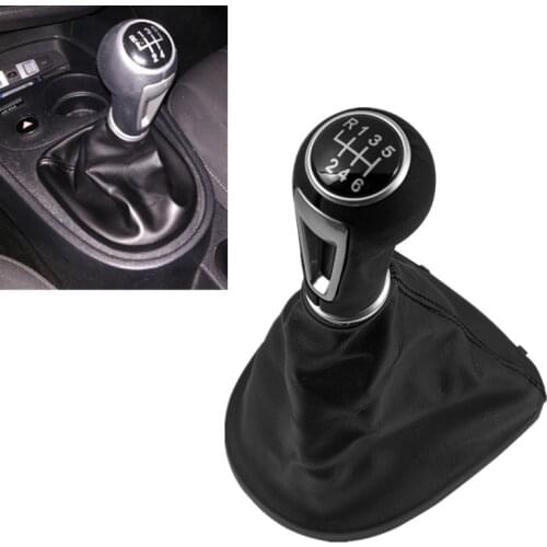 Gear Shift Knob Gaiter Boot Cover Case Lever Stick For Seat Leon II Toledo III Altea XL 2005 2006 2007 2008 2009 2010 2011 2012