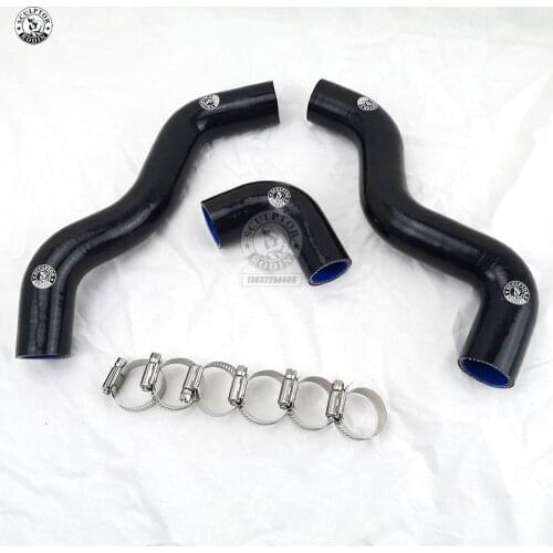 Silicone Radiator hose For FIAT UNO 1.3 IE TURBO MK1 85-91 (3pcs) RED/BLUE/BLACK