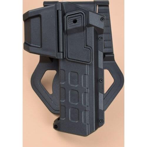 Tactical Movable Pistol Holsters for Colt 1911 M1911 Mounted with X300 Flashlight Laser Holster Right Hand Waist Gun Holster