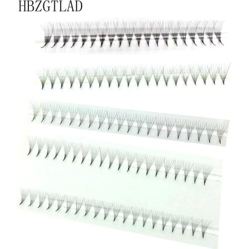 Handmade 10D/5D/6D/8D Sharp Stem Thin Narrow Base Premade Fans Lash Pointy Base Premade Volume Fans Lash for Eyelash Extension