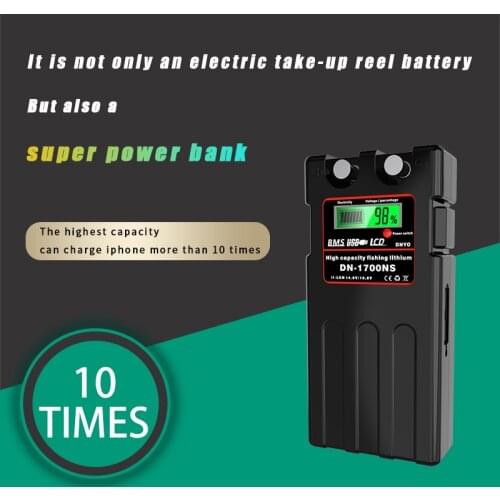 High Quality 14.8V 9600mAh Sea Fishing Lithium Battery with BMS For Electric Take-Up Reels Boat Power Need Phone Energy