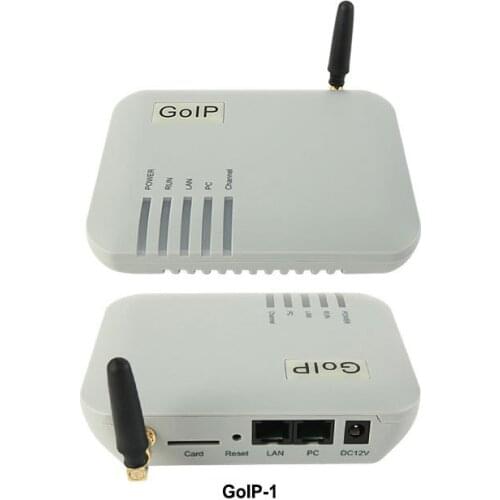 1-Sim Card,Goip 1,Asterisk Linux Gsm Voip Gate-way Box GoIP-1