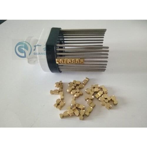 3*3.5*6.8MM hot stamping letters coder letters print head coder printer for MY-380 coding machine