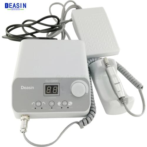 50,000 RPM Non-Carbon Brushless Aluminium Shell Dental Micromotor Polishing Unit with lab handpiece dental micro motor
