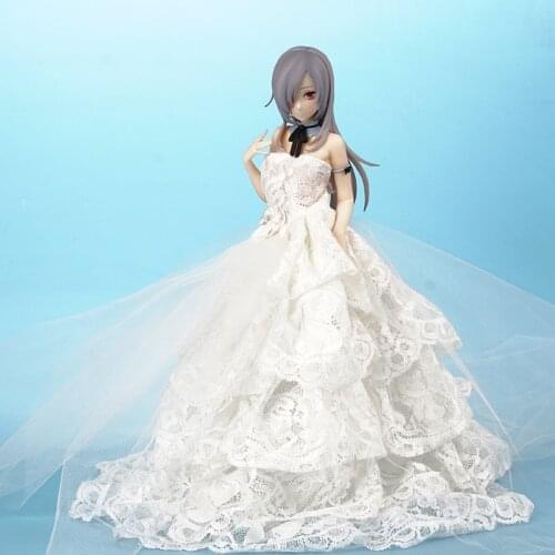 Anime Action Figure Q-six Velvet Swimsuit Short Hair Ver. Sexy Girls Wedding Dress 1/7 Scale Pre-Painted PVC Model Toys