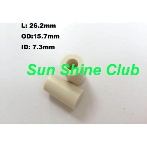 Free shipping 10pcs/lot 15.7mm Original JUMA Tube Ferrules Billiards Pool Colored Thermoset Plastic ROD Cue Stick ferrules