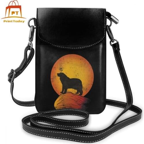 Great Pyrenees Shoulder Bag Great Pyrenees Leather Bag Crossbody Teen Women Bags Slim Women Pattern Purse
