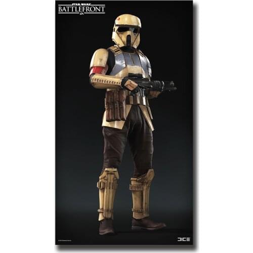 Disney Canvas Art Paintings Star Wars The Force Awakens Cartoon Movie Poster and Print Wall Art Picture Bar Home Decoration