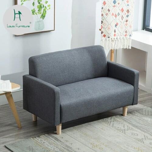 Louis Fashion Living Room Sofas Nordic Minimalist Double Bedroom Japanese Modern