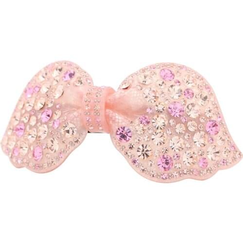 New Trendy Hair Barrette Clip - Hair Accessory Jewelry for Women Girls Rhinestone Hair Ornament Tiara for Braids Prom Wear Daily