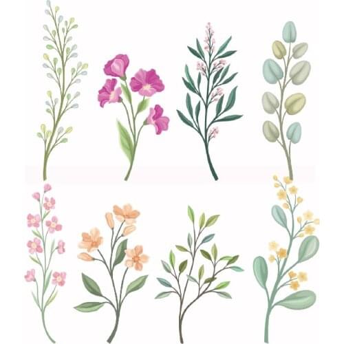 2021 new creative photo album flowers metal cutting mold decoration background scrapbook greeting card craft blade punch templat