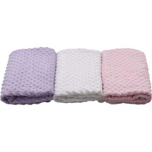 Baby Blankets Double Deck Newborn Swaddle Stroller Bedding Wrap Infantil Boy Girl Crawling Blanket Children Bed Sheet Quilts