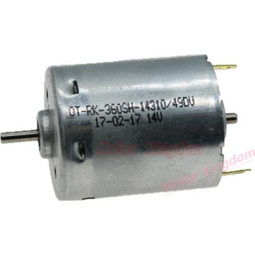 OT-RK-360SH-14310 DC 6V 12V 24V 10000RPM High Speed Engine Micro Round 27mm Electric Motor DIY RC Toy Car Boat Hobby model