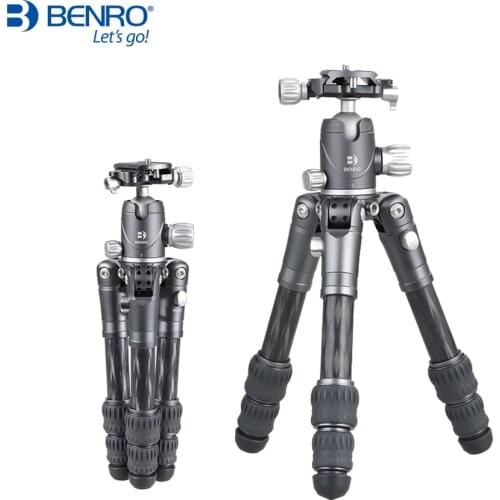 Benro BA227C BA227CK Tripod Carbon Fiber Tripods Camera Stands 5 Section Max Loading 12kg Free Shipping