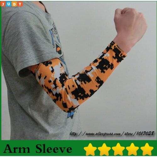 Wholesale-Hot Sports Sunscreen Arm warmers Arm Warmers arm sleeve Camo Sleeve Cover UV protection sun protection sleeve