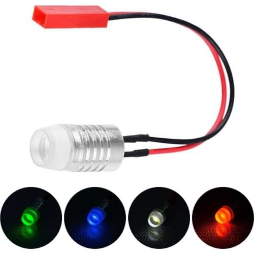 1.5W Super Bright 12V LED Light Signal Searchlight for Race Drone Quadcopter RC Racing Night Fly JST Plug