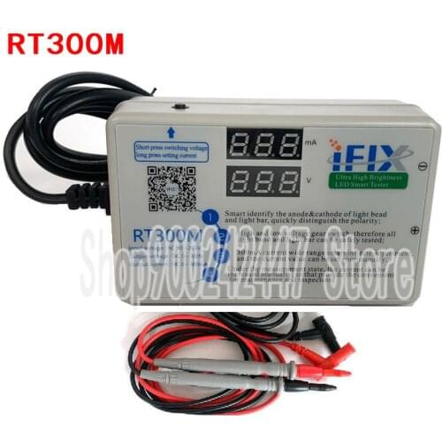 Upgraded version RT300M V2.0 90W 0-300V Smart LED backlight tester LCD TV LED backlight strip lamp test tool with Tester Pens