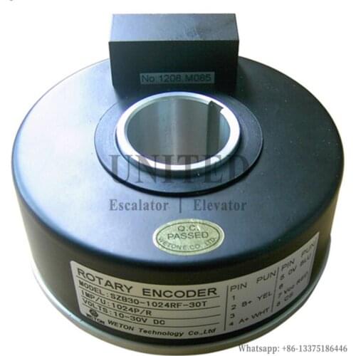 UNITED Elevator Photoelectric Encoder DAA633E1 SZB30-1024RF-30T1024P 10-30V DC Replace SH100B30-1024R30EL7M