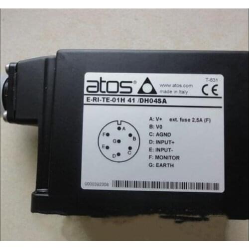 ATOS E-RI-TE-01H 41 /DH04SA Amplifier for Proportional Valve Made in Italy E-R1-TE-01H 41