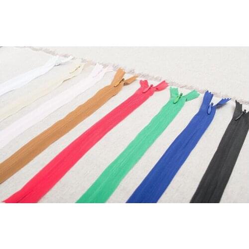 Hot selling invisible zipper length 25 cm Cushion for leaning on of zipper Zipper garment accessories