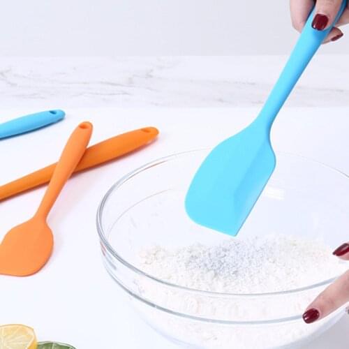2Pcs/Set Silicone Non Stick Butter Cooking Pastry Scraper DIY Cake Baking Cream Spatula Tools