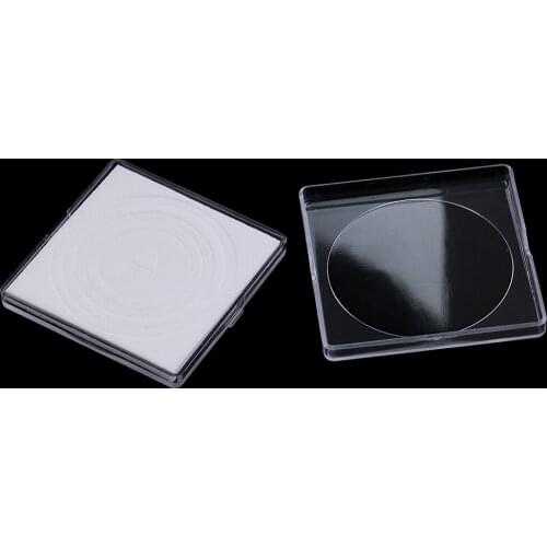 20pcs 20mm-40mm Coin Capsule Collection Display Container Holder Storage Case