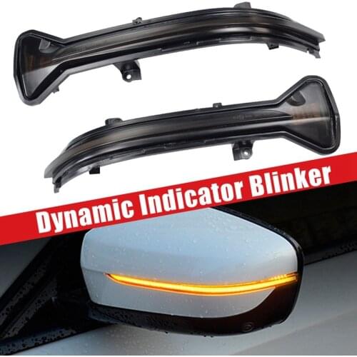 Car LED Dynamic Turn Signal Light Rearview Mirror Light Blinker for-BMW 3 5 6 7 8 Series G38 G30 G31 G11 G20 M5