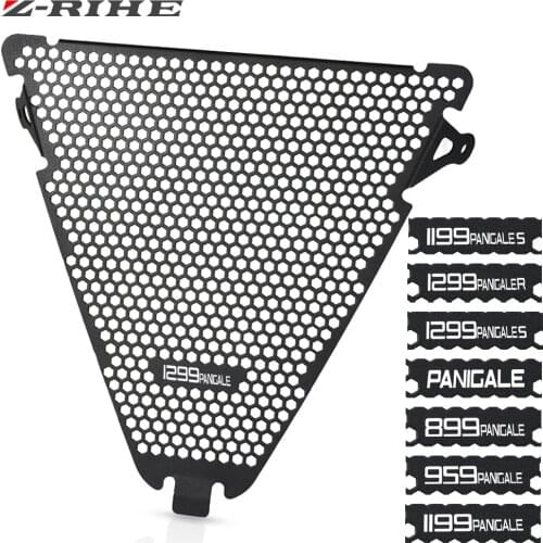 Motorcycle Lower Radiator Grille Guard Cover For Ducati Panigale V2 1299 R FE 1299 R/S/Superleggera 899 959 1199 R/S Tricolore