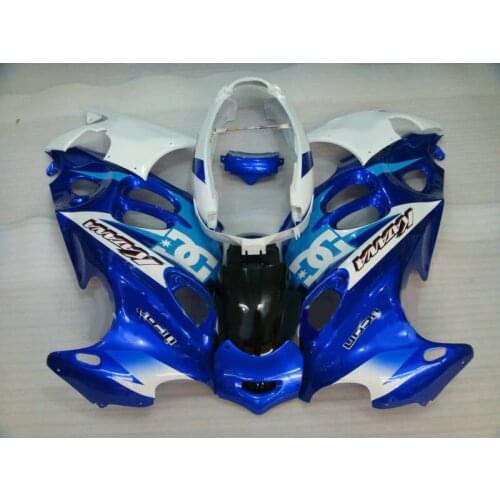 Motorcycle Fairing kit for SUZUKI GSX600 750F 96 98 00 05 GSX600F GSXF750 1996 2006 ABS Cool white blue Fairings set+Gifts SN14