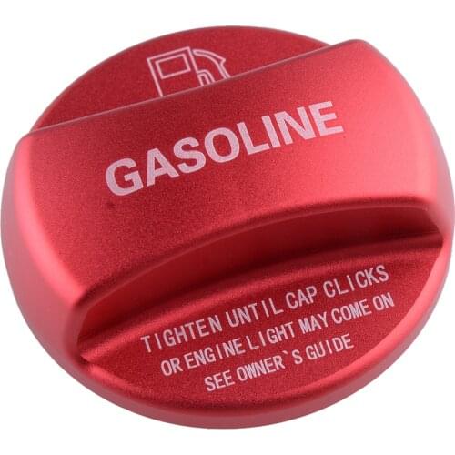 Red Car Aluminum Alloy Gasoline Gas Fuel Tank Cap Cover Trim Fit For BMW F48 F35 F34 F30 F26 F25 F16 F15 F10 G30