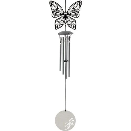 Metal Butterfly Stainless Steel Wind Chime Multi Campanula Musical Instruments Creative Gifts Outdoor Decoration