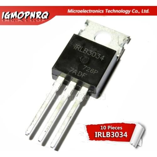 10PCS IRLB3034 TO-220 IRLB3034PBF TO220 new MOS FET transistor