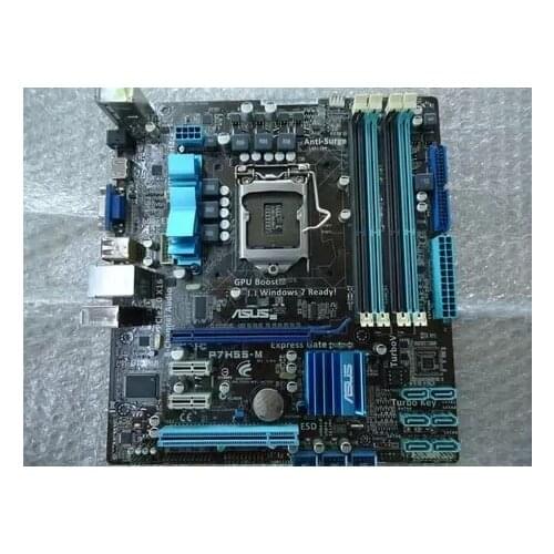 Industrial control panel P7H55-M P7Q57-M DD 1156Needle motherboard Good quality