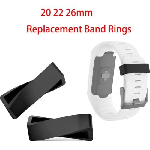 Rubber Replacement Watch Strap Band Keeper Loop Security Holder Retainer Ring For Garmin Fenix 6X 6S 6 Pro 5X 5S 5 5 Plus
