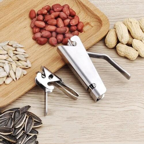 Sheller Nuts Opener Melon Seed Plier Clamp Pistachio Opener Sunflower Seeds Peeler Walnut Pine Cracker Kitchen Tools Accessories