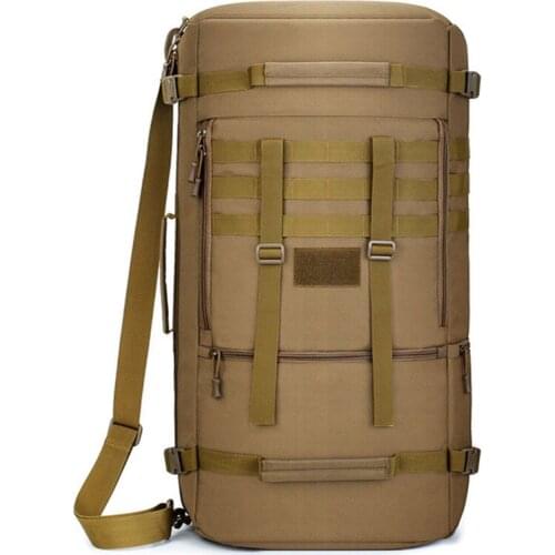 Tactical backpack 50L 60L High capacity Multifunctional Hiking Rucksack Outdoor Army Fans Camping Climbing Trekking Sports Bags