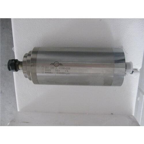 High quality ER-20 100mm 3.0kw CNC Motor 3.0KW spindle motor 3KW water cooled spindle motor 380V 100MM diameter ER20 GDZ-100-3