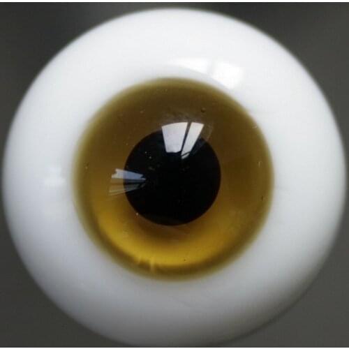 [wamami] 41# 10mm Brown & Black Pupil Eyes For BJD AOD DOD Doll Dollfie Glass Eyes