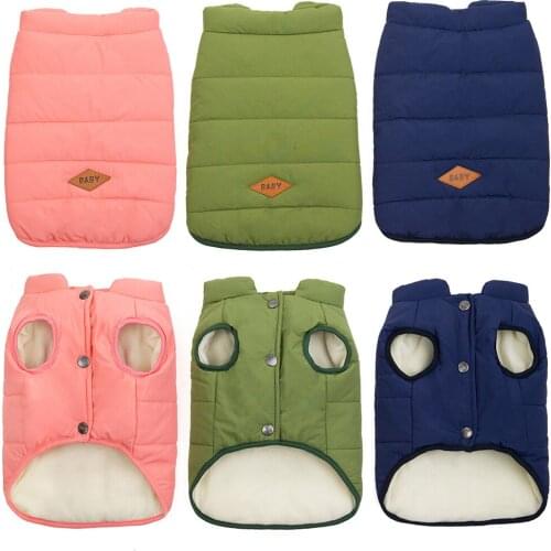 Winter pet coat clothes for dogs Winter clothing Warm Dog clothes for small dogs Christmas big dog coat Winter clothes chihuahua