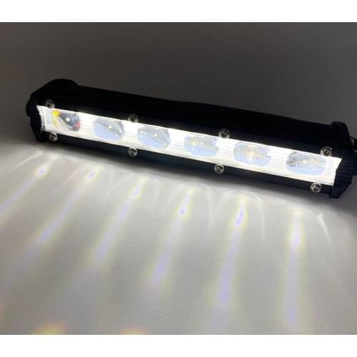 1pc 8" 480W White LED Work Light Bar Flood Spot Beam Driving Fog Lamp Waterproof IP67 Work Light Bar for Offroad 4WD SUV