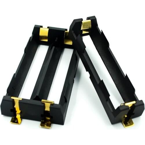 1x 2x 18650 Series Batteries Holder Box Storage Case Container power bank With Bronze Pins Rechargeable Drop Ship wholesale