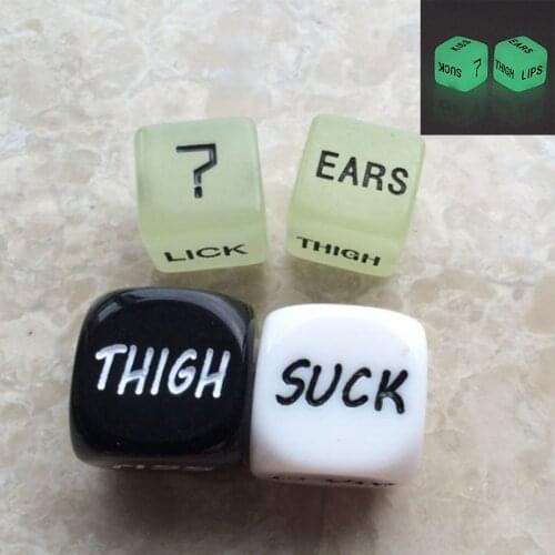 2 Pcs Sex Dice Position Fun Adult Sexy Posture Couple Lovers Humour Game Toy Adult Erotic Love Sex Dice Novelty Party Gift