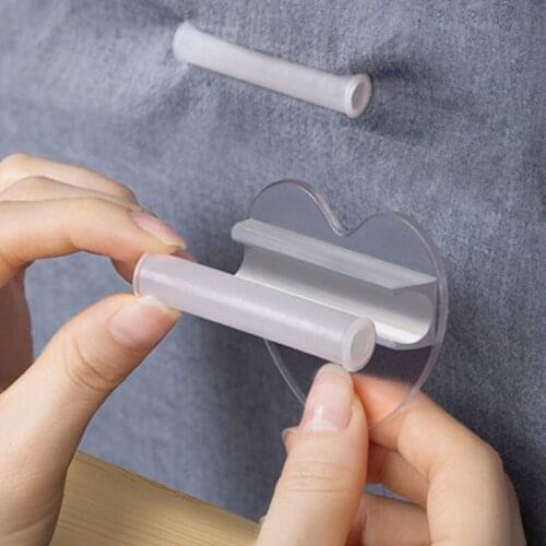 4Pcs/set Novelty Bed Sheet Clip Multi-function Sheet Holder Invisible Anti-skid Clip Duvet Sheet Fixer Plastic Grippers Pegs