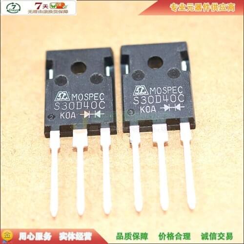 Original New 5pcs/ S30D40C TO-247 40V 30A