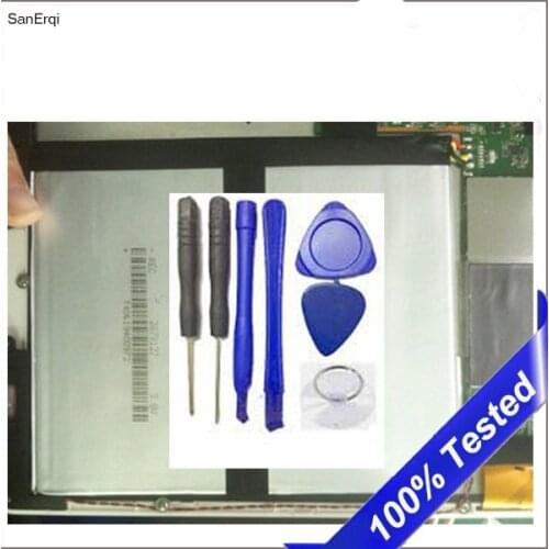 For Teclast X98 Plus II 2 Battery Tablet PC Li Polymer 3 Lines C2D7 2879127 3.8V SanErqi 8000mAh*2