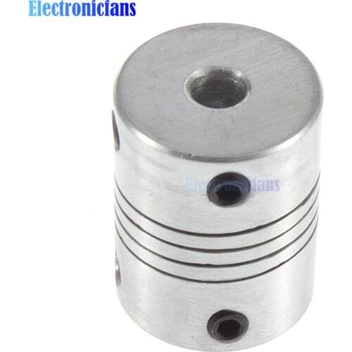 5mmx8mm CNC Motor 3D PrinterJaw Shaft Coupler 5mm-8mm Flexible Coupling 5x8mm